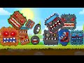 RED BALL 4: BLACK BALL & HUGGY BOSS - COMPLETE GAME LEVEL 1-75 ALL NEW 6 BOSSES VOLUME 5 WALKTHROUGH