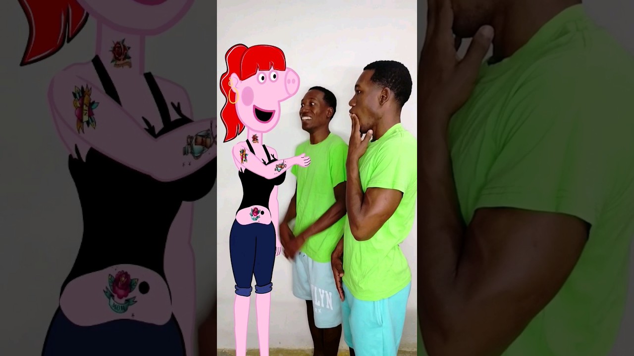 Peppa Vamos Al Baño Parte 2 🐖#animación #memes #shorts
