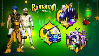 RAMADAN EVENT REWARD FF 2024 | FF NEW EVENT | FREE FIRE NEW EVENT | FREE FIRE TODAY NEW MARCH EVENT