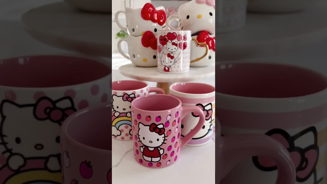 Hello Kitty mug collection 