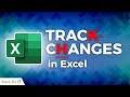 Tracking changes in microsoft excel