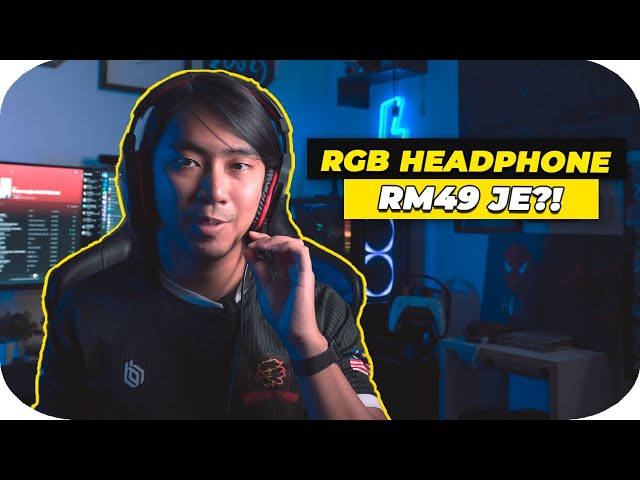 ALCATROZ NEOX HP500 RGB OVER EAR HEADSET [SBN:No NILAI:Yes MELAKA