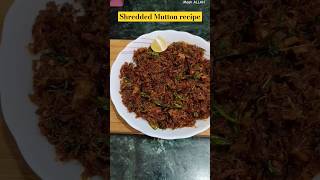 Reshedaar Gosht | shredded Fried Mutton | #food #viral #shorts #short #reels #recipe #trending #yt