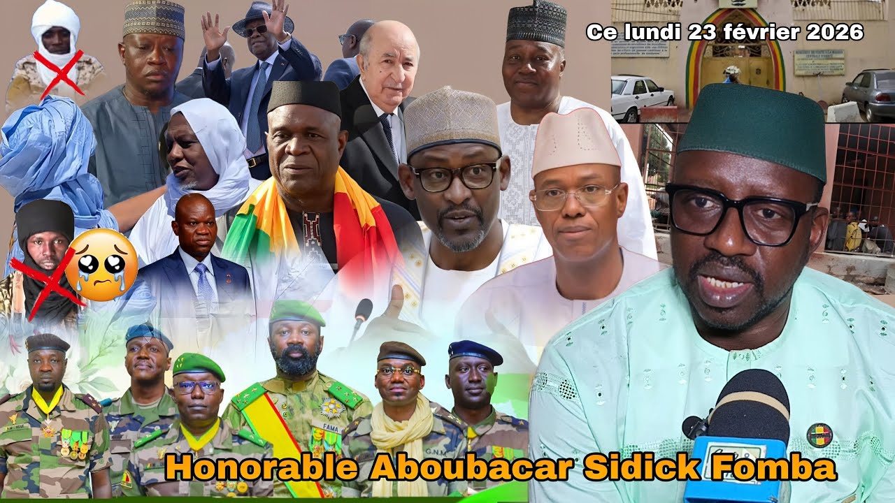 Dernière information Honorable Aboubacar Sidick Fomba Droit de réponse, désormais les maliens seront