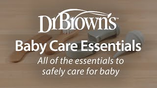 Dr. Brown’s™ Baby Care Essentials, 5-Piece Kit, the essentials you need to keep baby clean.