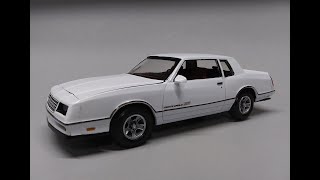 Revell 1986 Chevy Monte Carlo SS 2n1 1/24 Scale Model Kit Build Review 85-4496