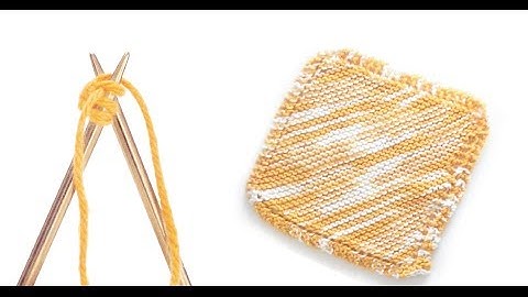 How to Knit For Beginners Lesson 1