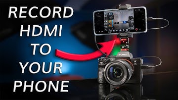 Accsoon M1 - Turn your PHONE into a MONITOR/RECORDER