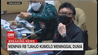 Tjahjo Kumolo Meninggal, Berikut Profil Karier Politiknya