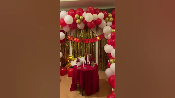 Romantic Birthday Room Decor | Room Decoration | Suprise Decor Ideas | Birthday Room Transformation