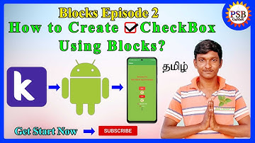 How to Create CheckBox Using Block? | CheckBox Blocks | Episode 2 | Kodular Tutorial | #KodularCheck