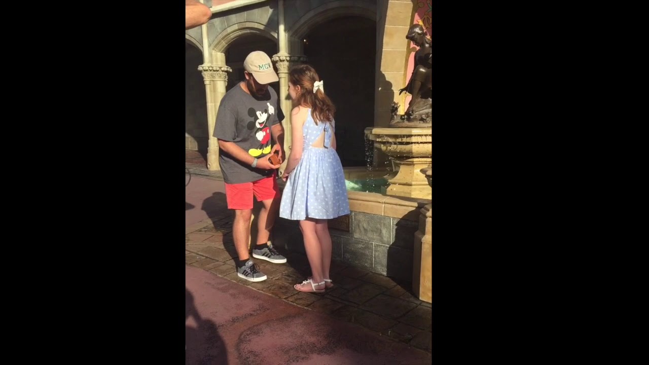 Our Disney World Proposal at Magic Kingdom!