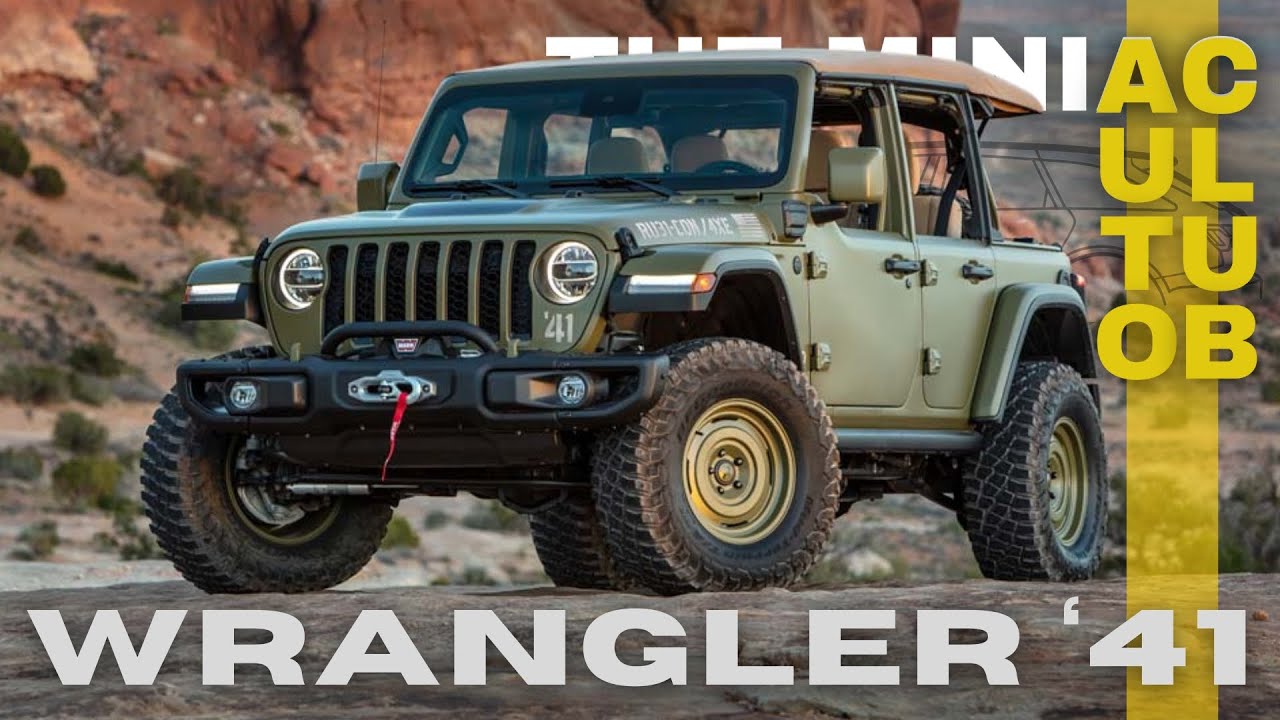 2025 JEEP WRANGLER WILLYS 4XE '41 EDITION - YouTube