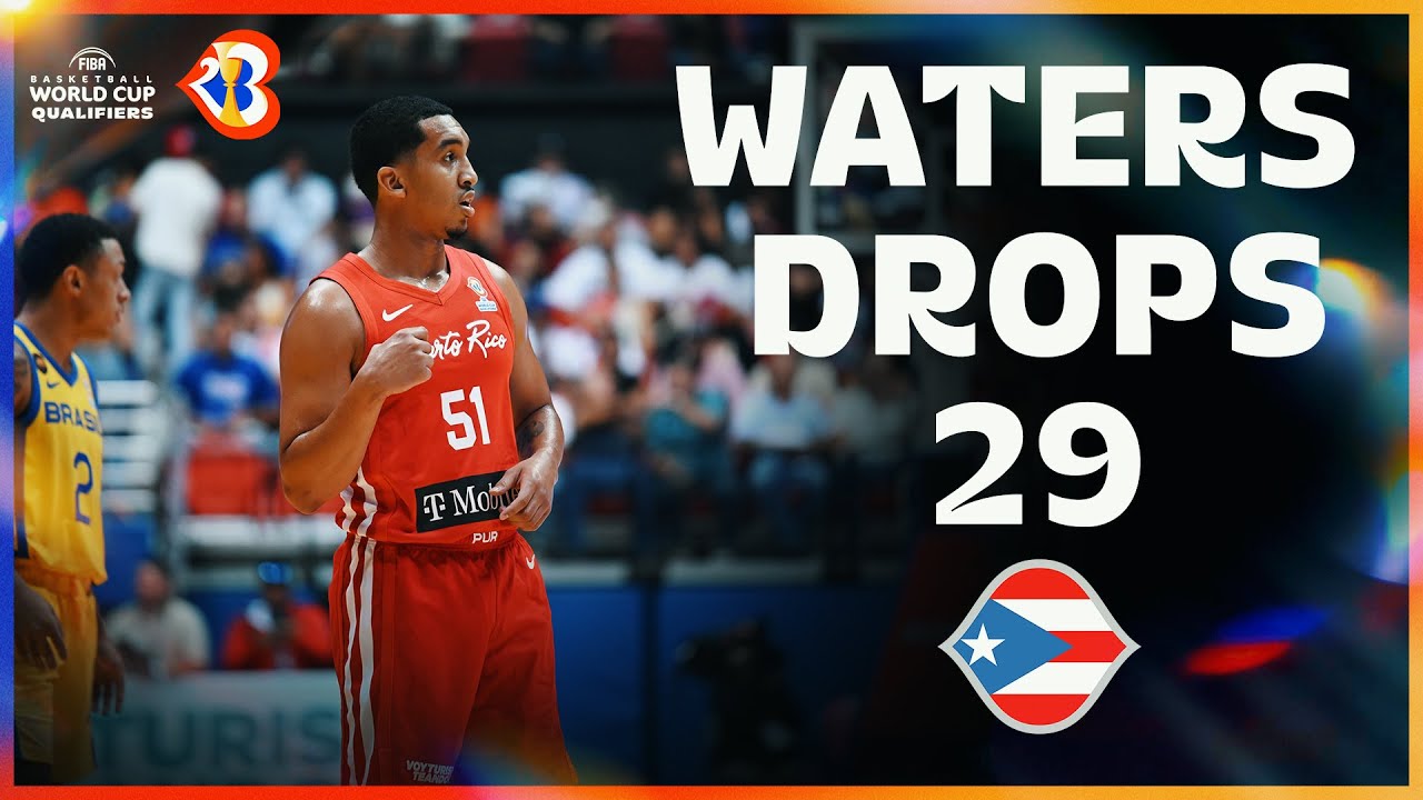 Tremont WATERS's 🇵🇷 Full Highlights 29 PTS 6 AST FIBA Basketball