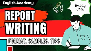 Report writing format, tips, marking scheme, word limit, questions Class 12 English