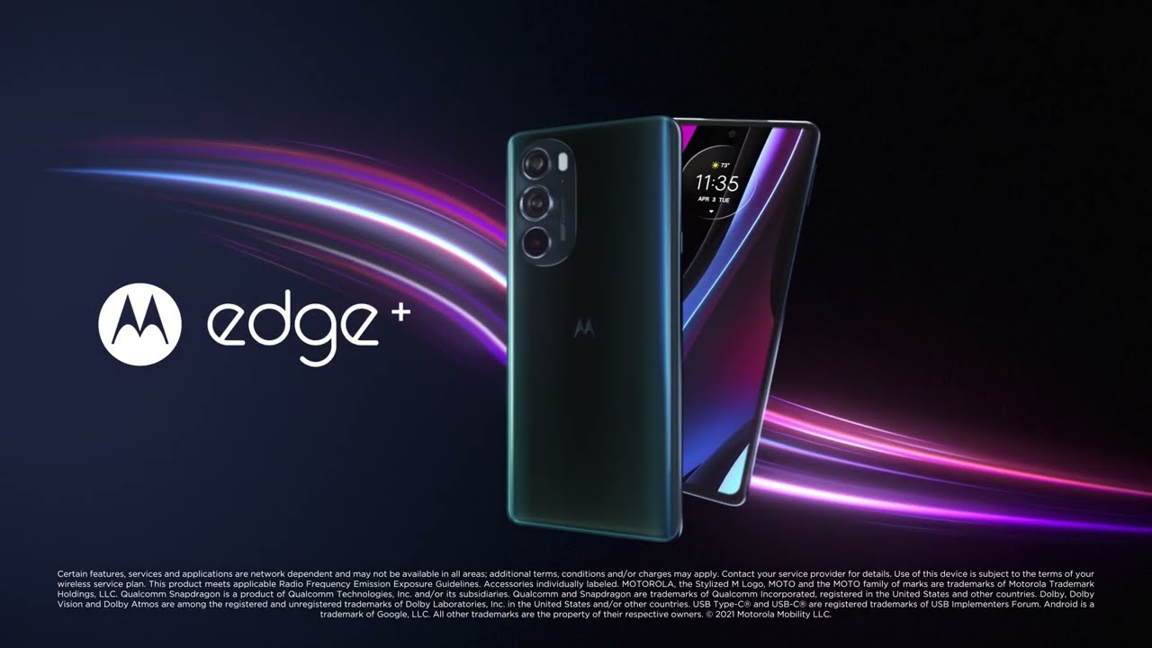 Find Your Edge - Featuring the smoothest smartphone display and ultra-fast 5G, the motorola edge+ empowers you to tell your story like never before.