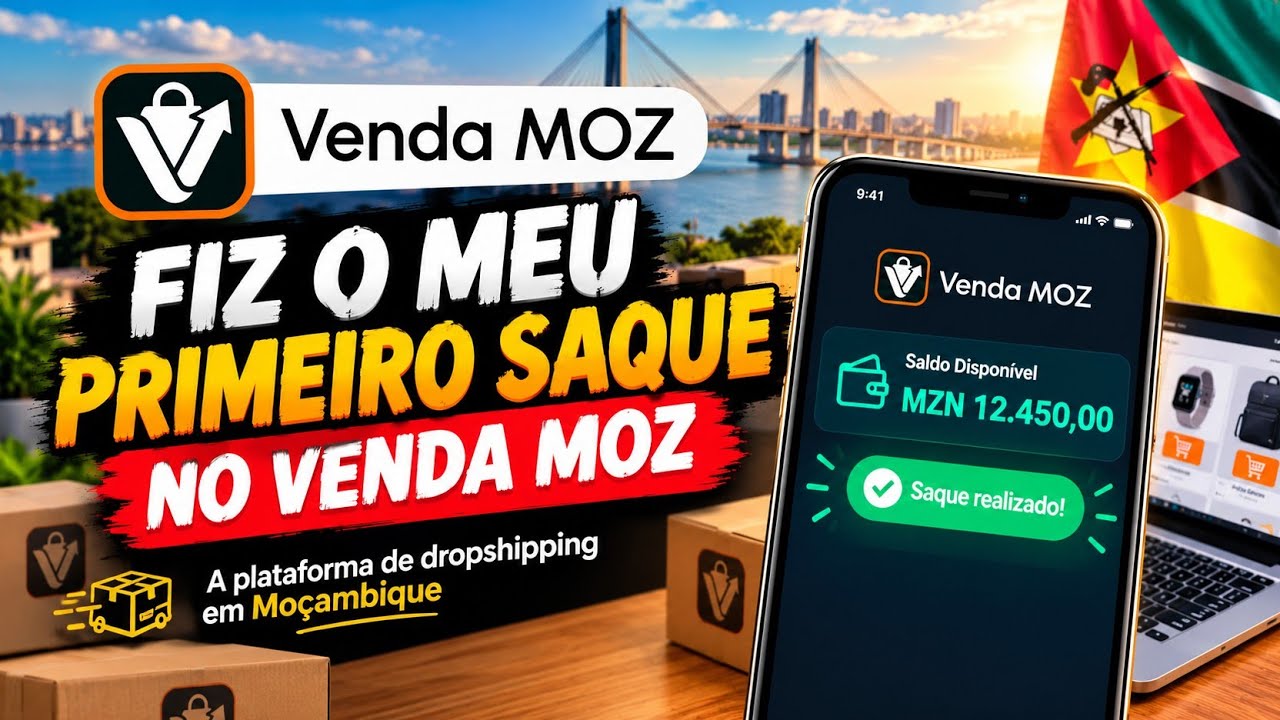 💥VEJA COMO FIZ - dropshipping em Moçambique