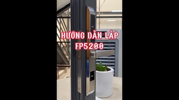Hướng dẫn lắp đặt khóa cửa nhôm FP5200 | PHGLock
