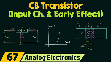CB Transistor (Input Characteristics & Early Effect)