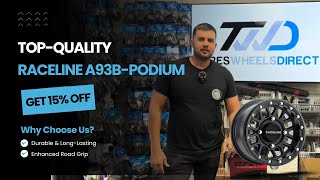 Raceline A93B Podium 14x7 Wheels | Satin Black | 4x137