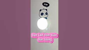 Đèn Led cảm biến chuyển động dán tường #denledcamung #denledcambien #dencambienchuyendong #xuhuong