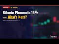 Bitcoin Plummets 15% — What's Next? Full Breakdown (May 11, 2026)