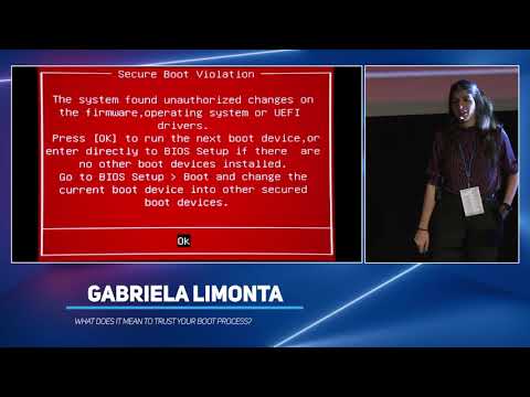 What does it mean to trust your boot process? - Gabriela Limonta - code::dive 2019