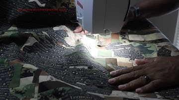 In a zone - The Boot Quilt