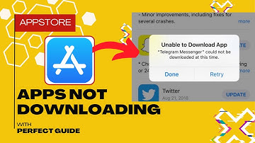 How To Fix AppStore Not downloading Apps In iPhone & iPad | Can