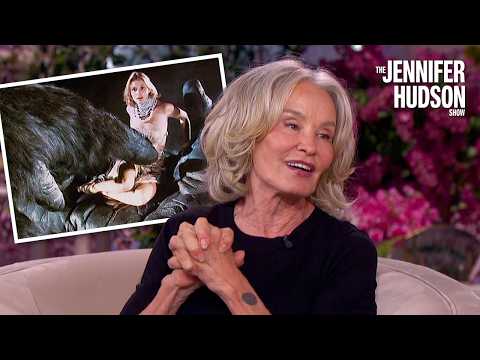 Jessica Lange on Her ‘King Kong’ Debut and Grandkids Not Recognizing Her in ‘Tootsie’!