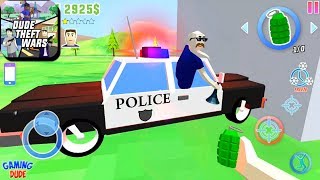 Dude Theft Wars: Open World Sandbox Simulator BETA - Police Cars Episode | Android Gameplay HD screenshot 4
