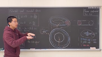 Poloidal and toroidal fluxes