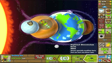 BTD5: NEW MAP Space Truckin on Easy Mode | JeromeASF