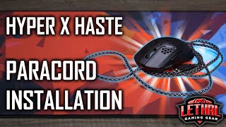 How To Install Paracord On HyperX Pulsefire Haste!