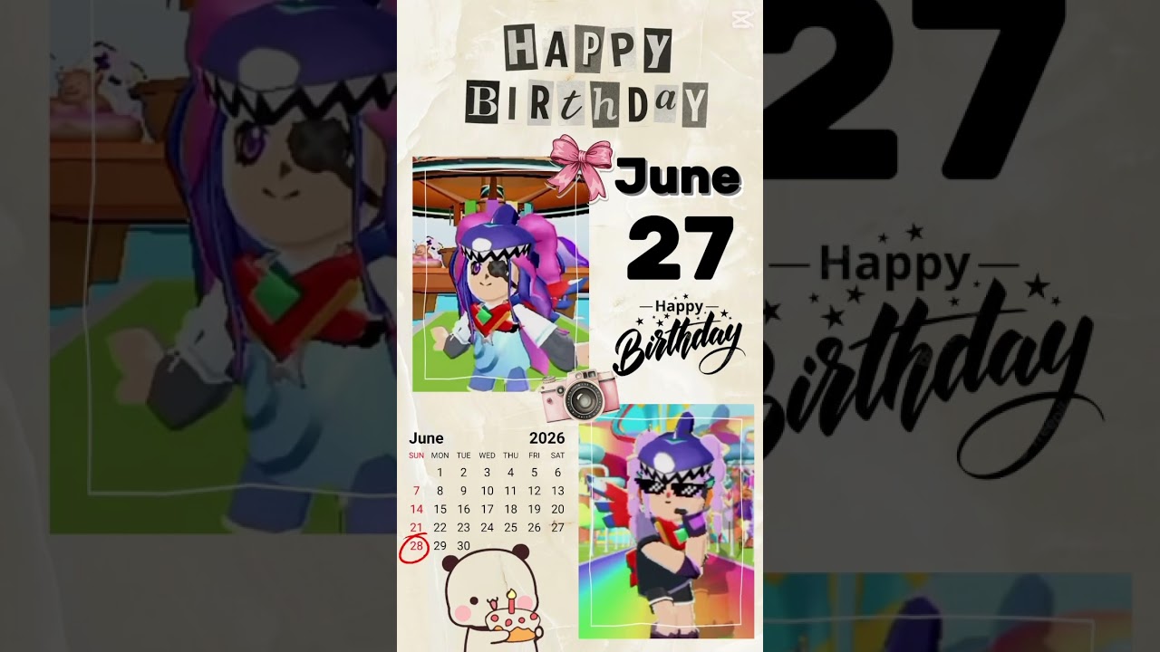 Feliz cumpleaños Lunitaaa! 💜🦈✨ | ‪@XxLunaxX28-YT‬ - YouTube