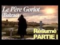 "Le Père Goriot" (Balzac) - Résumé Partie I