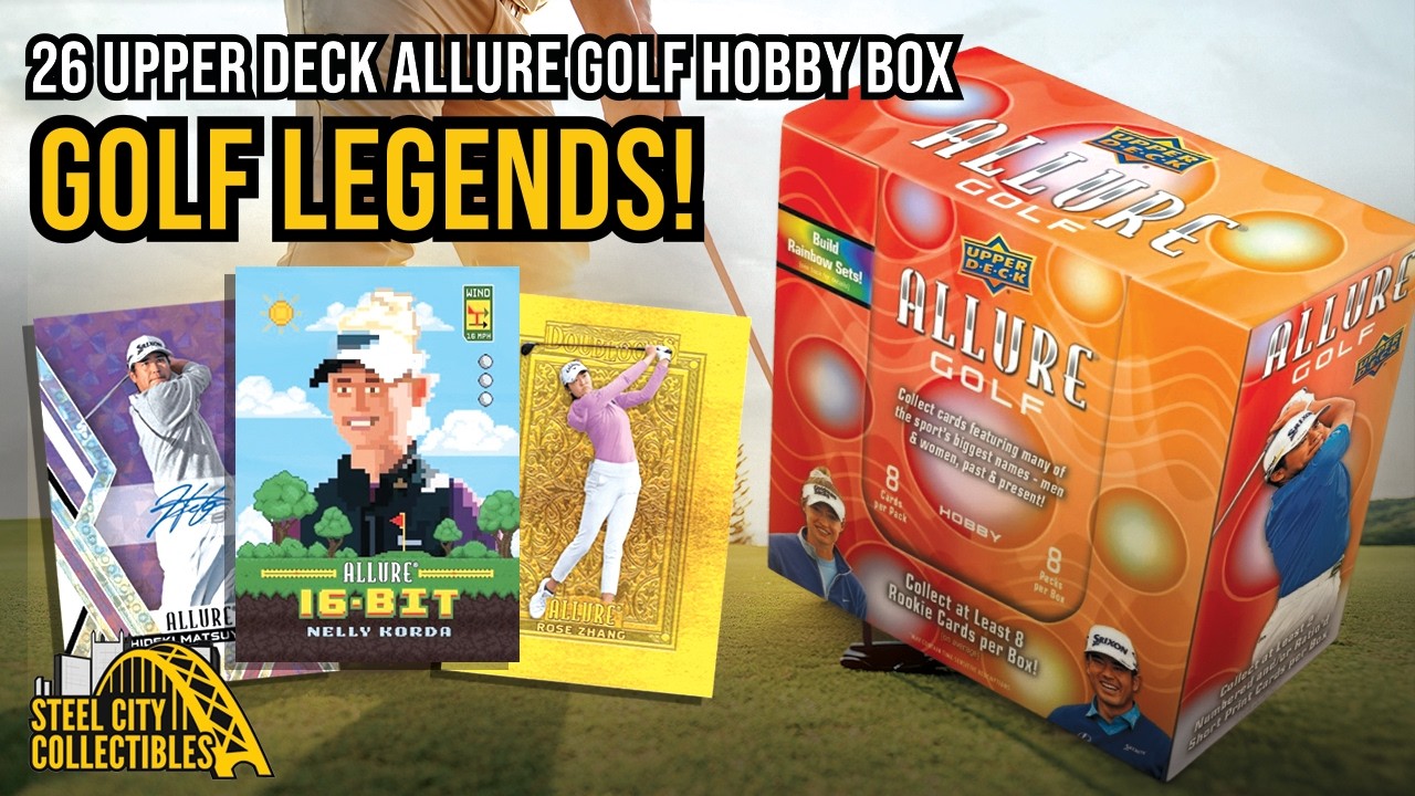 Watch This Before You Buy 2026 Upper Deck Allure Golf | Tiger Woods Autos, John Daly Autos, & More