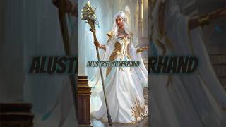 Alustriel Silverhand #dungeonsanddragons #dndlore #forgottenrealms