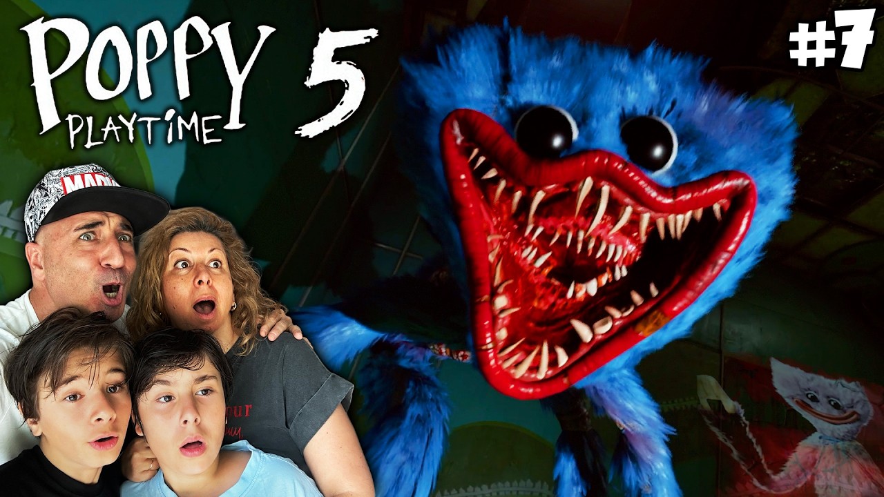 ¡NO PODEMOS HACER RUIDO! 🤫 Huggy Wuggy nos acecha!! | Poppy Playtime 5, cap.7