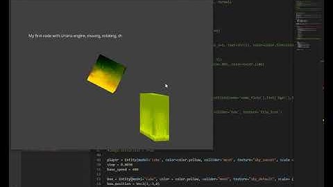 Ursina engine with python.