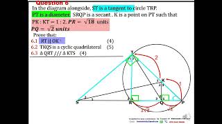 Euclidean Geometry Gr 12  Examples  Ques 6