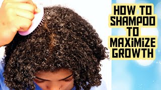 How to shampoo your hair to maximize growth (series 2)