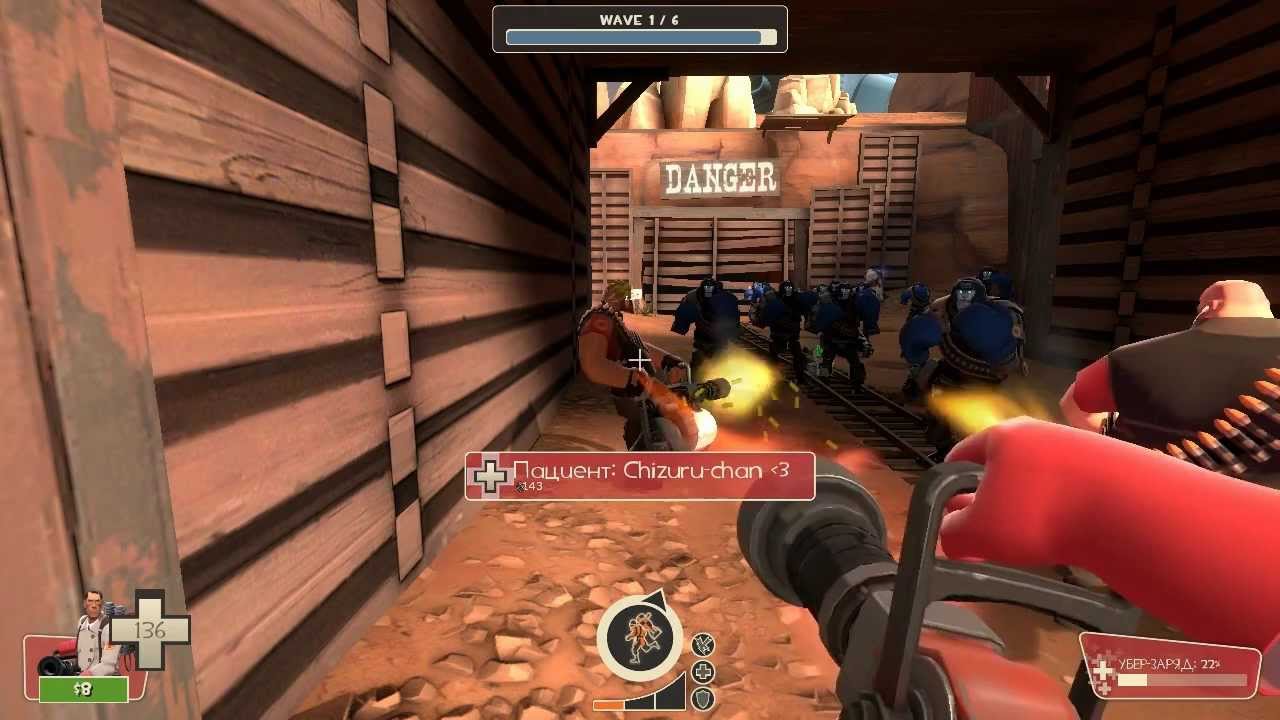 Best moments of team fortress 2 mann vs machine co-op gameplay