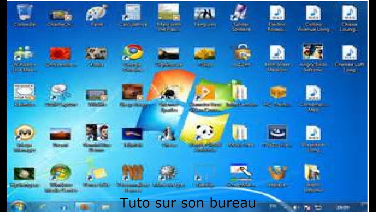 Comment Changer L Icone D Un Fichier Sur Son Bureau Youtube