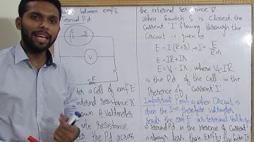 Electromotive Force(EMF)|ch#12Current &Electricity|topic13.8,lect#12|Inter part 2|physics by umar