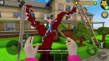 Scary Teacher 3D ( Mod menu) - Troll miss T every day   , gameplay android/ ios