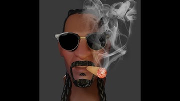 snoopdogg made in blender