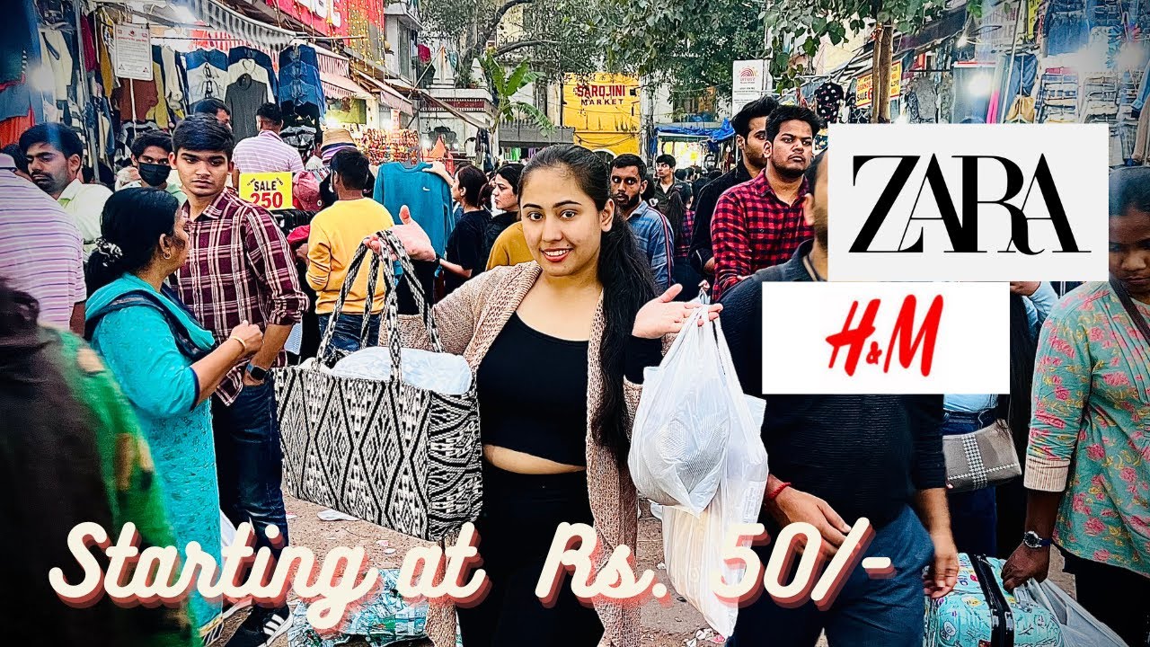 Sarojni Nagar Market Delhi | Latest Winter Collection✨ || Sweaters Just at Rs. 50/-