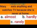 English Grammar Quiz: Gap Filling Test // The Grand Test |English MasterClass|