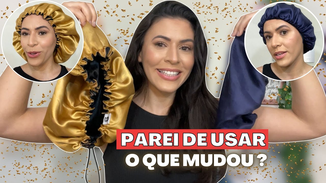 TOUCA DE CETIM: Parei de usar e meu cabelo mudou! - Como usar? + Dicas que FUNCIONAM | Larisse Gama